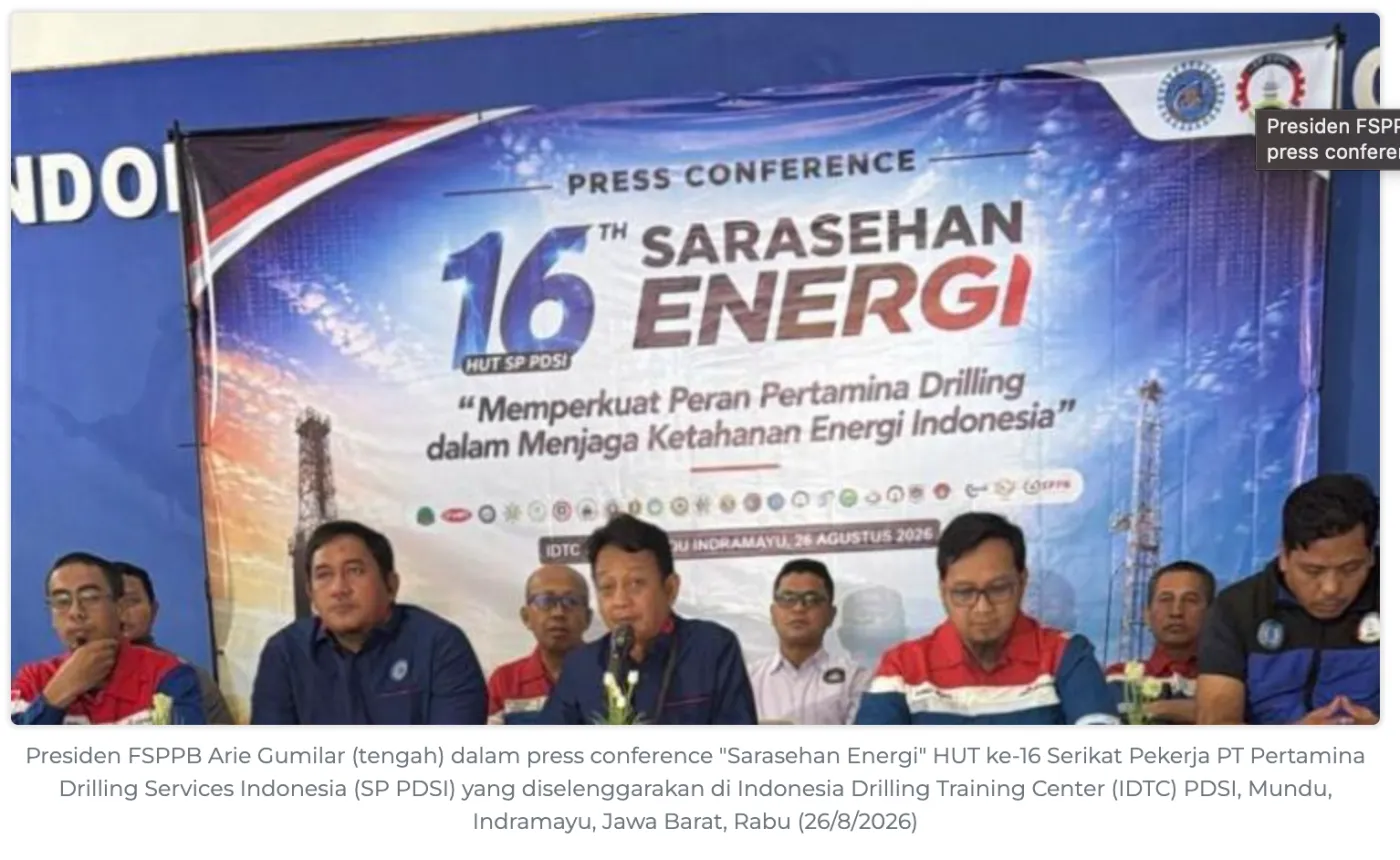 FSPPB Minta PDSI Jadi Integrator Drilling Pertamina